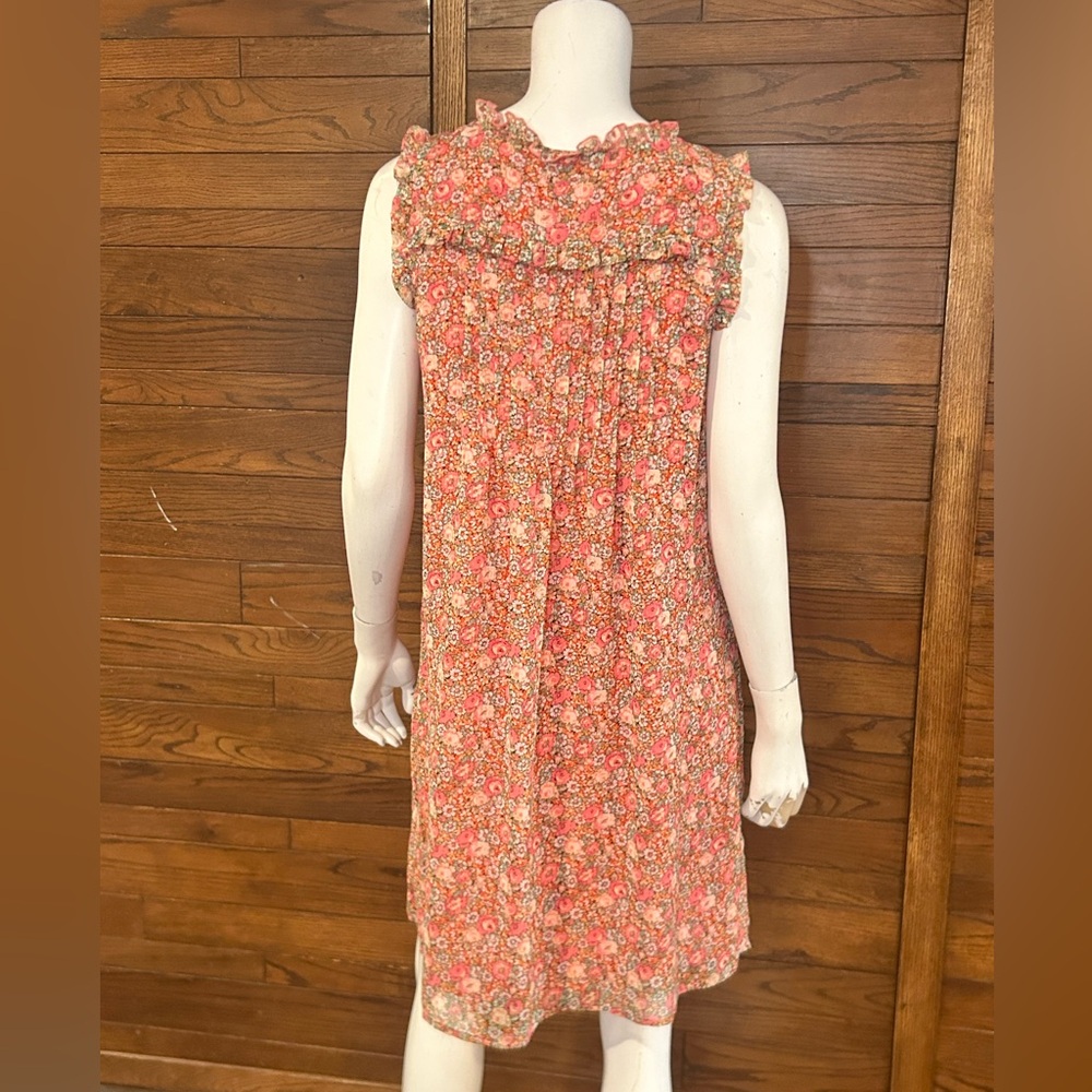 Rabbit. Rabbit. Rabbit Designs. Size 10. Floral Sleeveless Dress - Pink - Picture 2 of 3
